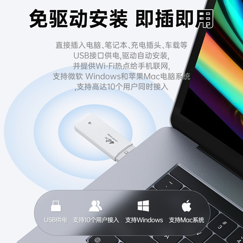 隨身移動WiFi 開啟4G無限流量，打造無縫便攜網絡新時代